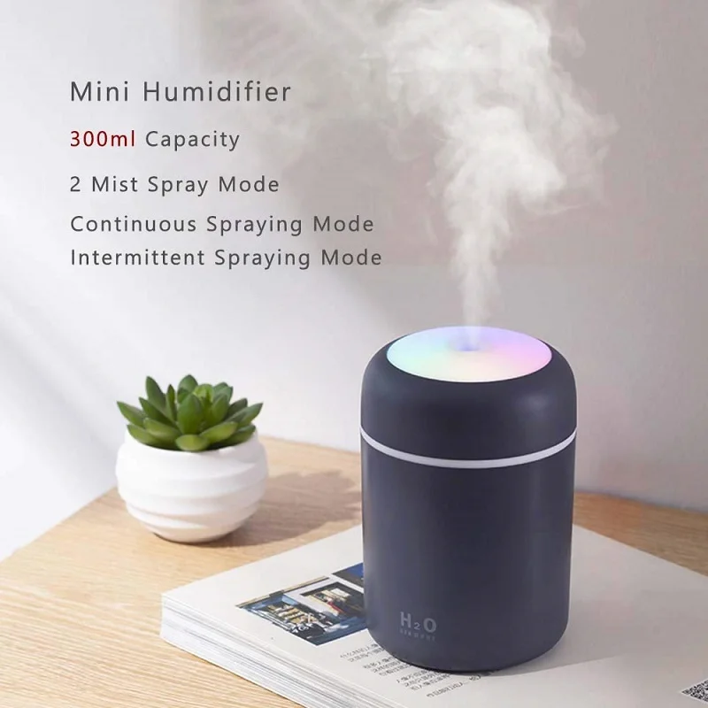 2022 Latest Mini Ultrasonic Atomizer USB Air Humidifier For Home Hotel Car School