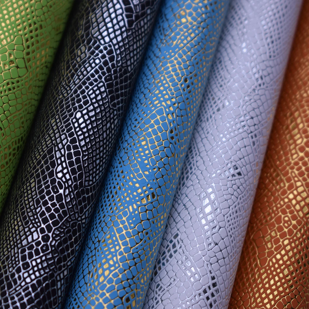 crocodile leatherette crocodile embossed leather for bag