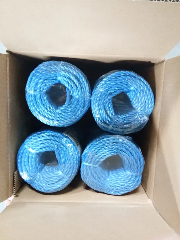 hot sale pp splitfilm rope for packaging and binding