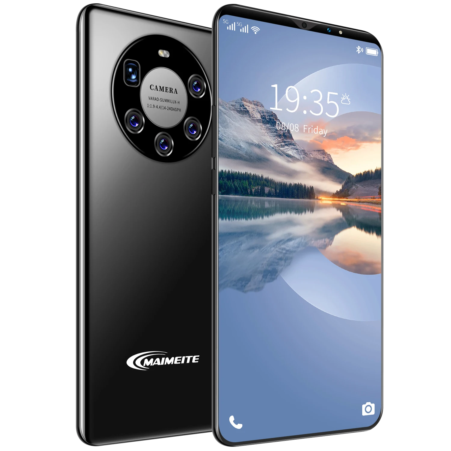  Абсолютно новый 100% оригинальный 5 7-дюймовый сенсорный экран Android phone 6 ГБ + 128 Гб мобильный телефон M40pro 4800 мАч батарея