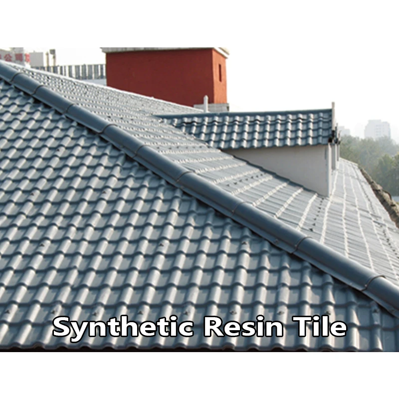 High quality building materials roof synthetic resin tile for shopping malls