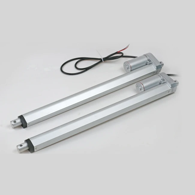 900m 3 Warranty 1000N Thrust Electric Motor 12v Dc Linear Actuator with Self-locking Tubular Motor IE 1 Brush Guangdong 3.1/6.1A