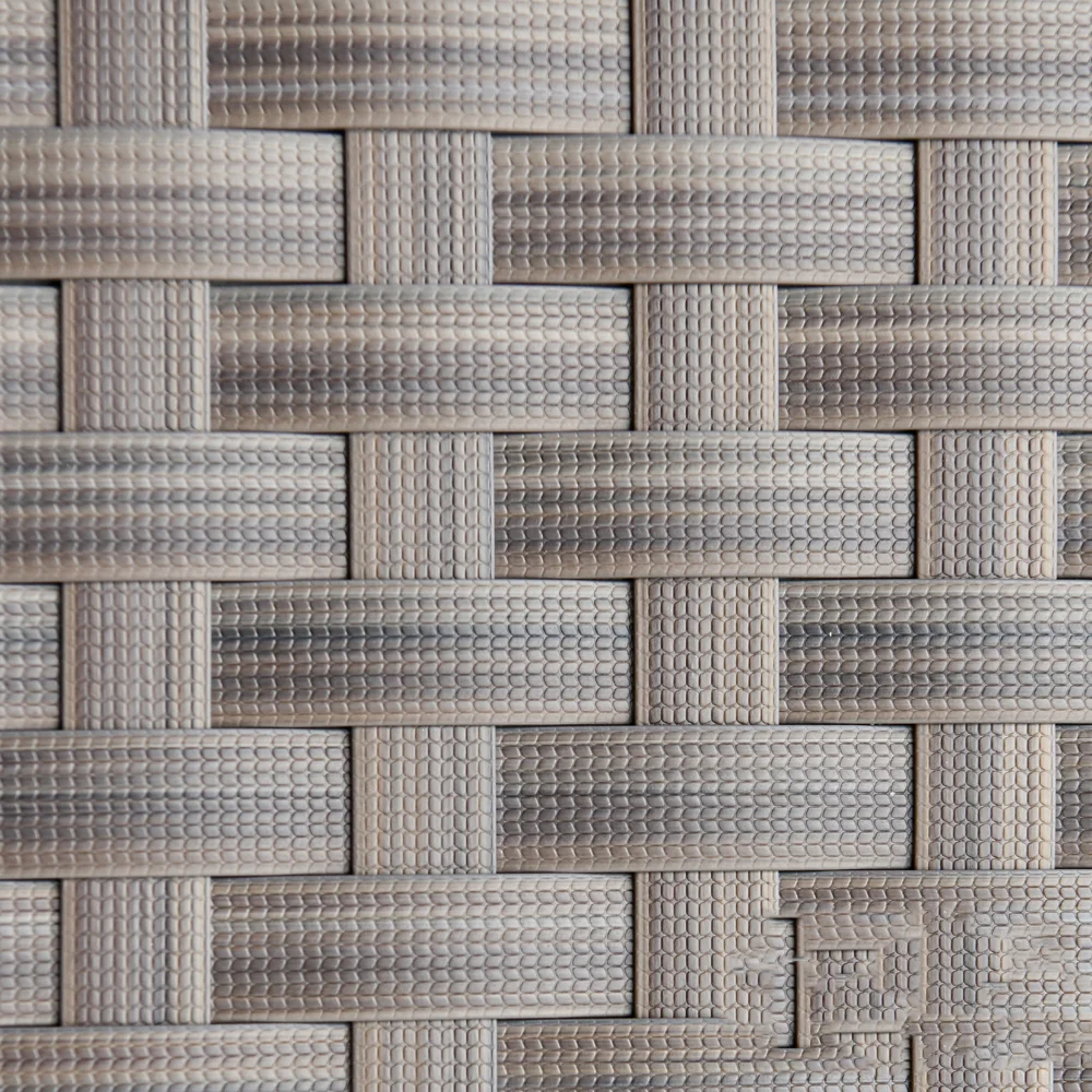 HDPE Rattan Outdoor Bench Set Chair Seat Dining Table and Bench Street