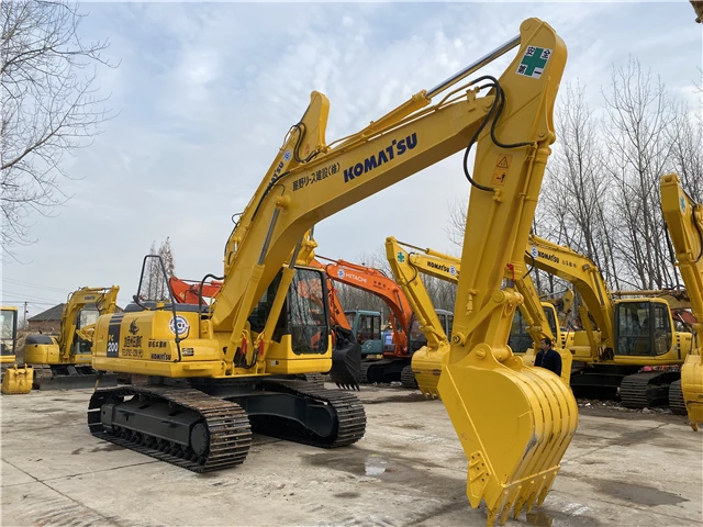Б/у Komatsu экскаватор PC200-8 pc220-8 pc210-7 PC200 PC120 PC60 komatsu для