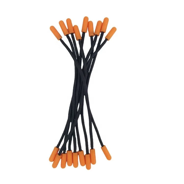Custom Clothing Accessories Security String Plastic Seal Bullet Head Hang Tag Rope