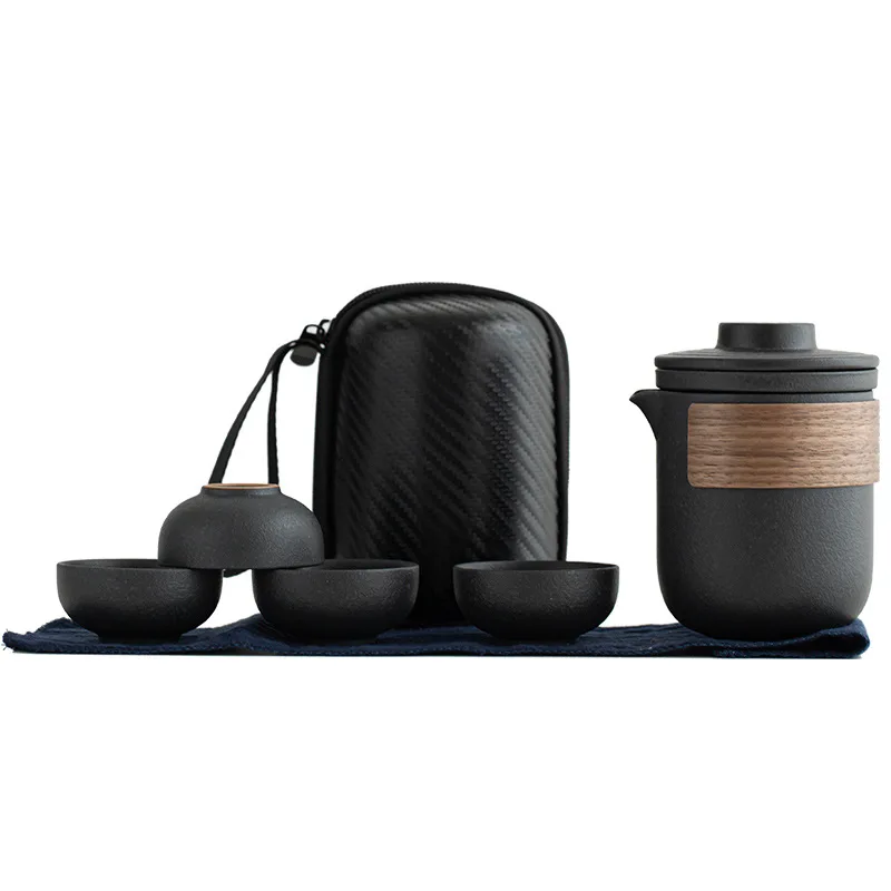 Authentic HandMade YiXing KungFu Tea Set Best-Selling Purple Clay Teapot Zisha Factory Wholesale Tea Ceremony Accessories
