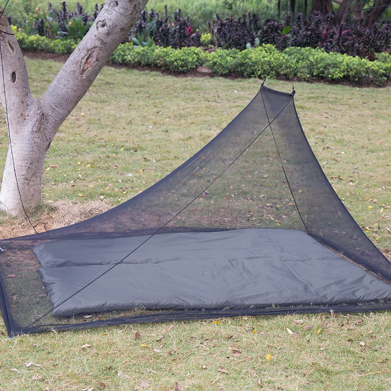 Export To Europe, America And Africa Outdoor Camping Trip Double Trapezoidal Protection Privacy Mosquito Net Tent