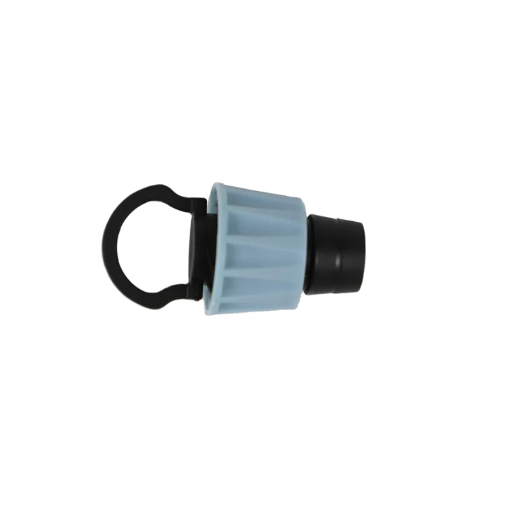 Direct 16mm lock nut plug with embedded patch type drip irrigation with lock buckle plug accessories  irrigation tape