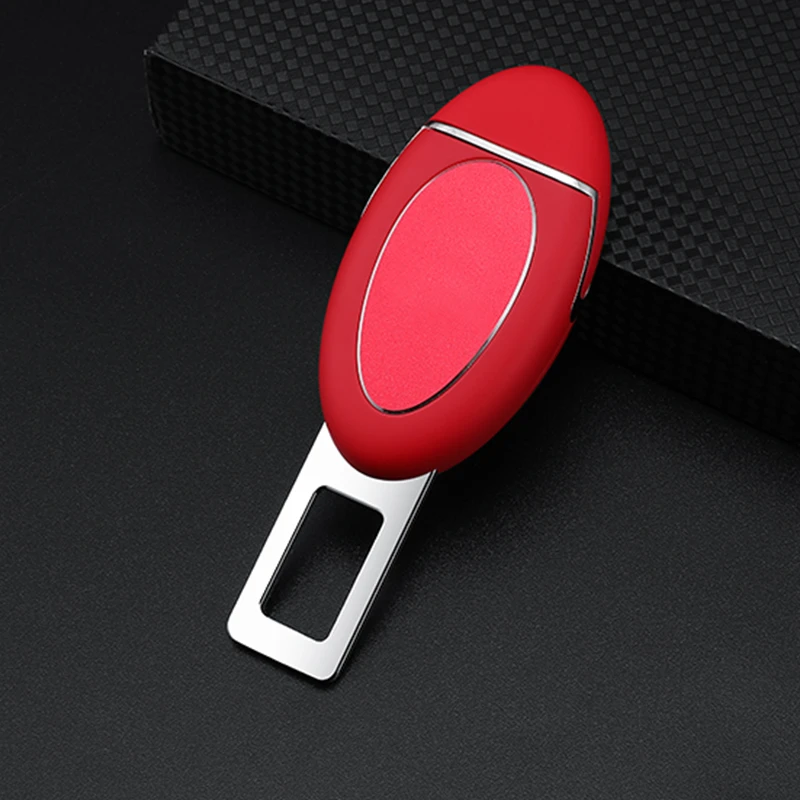 Car Belt Extender Universal Seat Belt Window Breaker Alarm Stopper Clip Car Safty Plugs