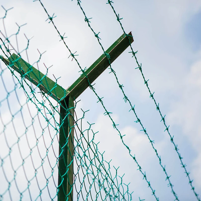 High Quality 50kg Barbed Wire Price Per Roll / Galvanized Barbed Wire Mesh Stainless Steel Barb Wire Fence Roll