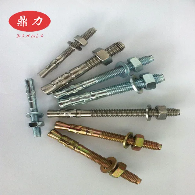 
Free Sample Carbon Steel Wedge Anchor Bolts 