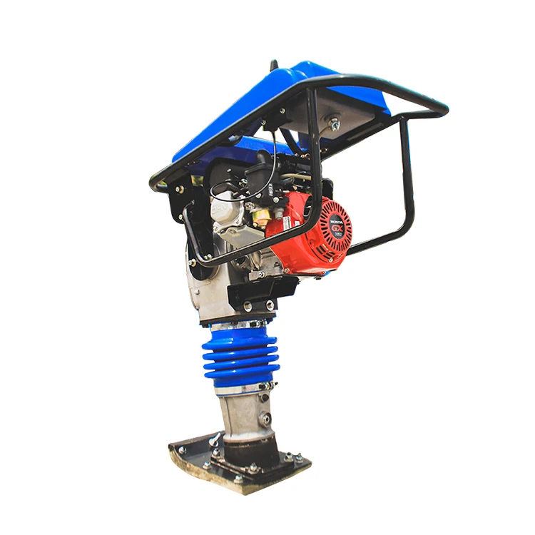 Vibratory gasoline hopping impact tampers for pavement compaction Type HCR125