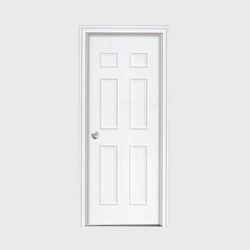 PVC American Steel Door For Houses Interior Room Cheap Price Hot Sale Room Interior Door With Handle