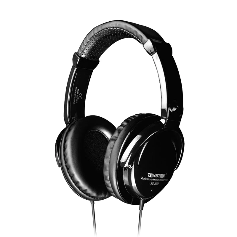 
HD 2000 Closed-Back Professional Studio Top Quality Noise Cancelling Stereo Portable Wire Hi Res Headphone 