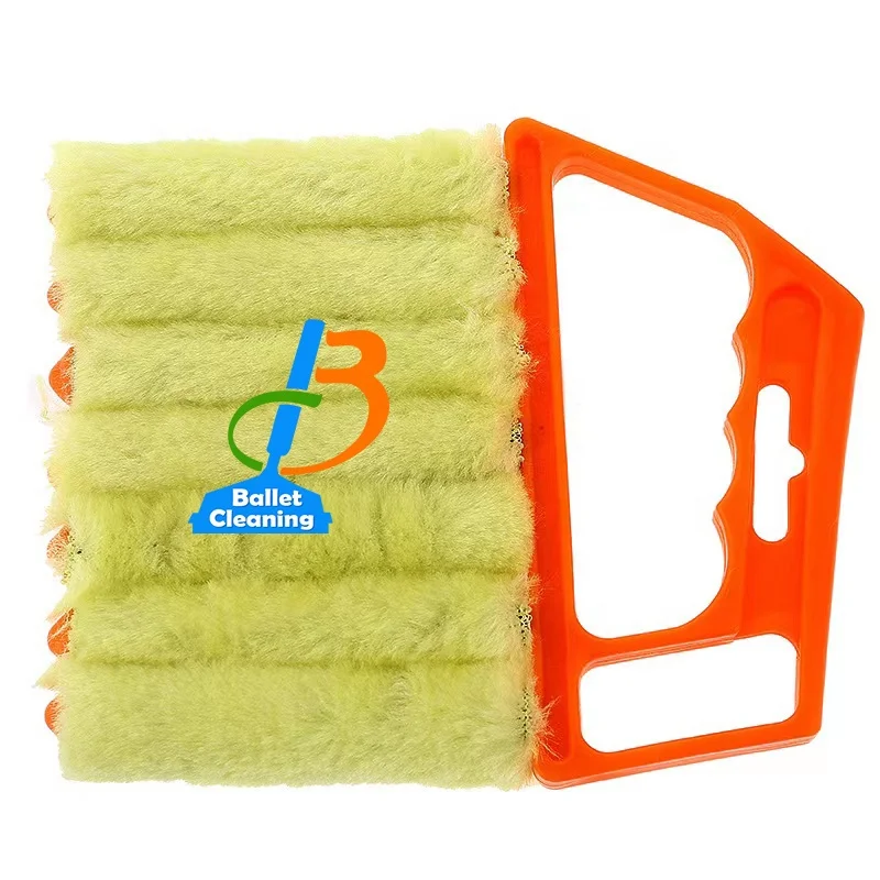 Curtain Ceiling Fan Desktop Window Microfiber  Air Conditioner Cleaner Venetian Blind Blade Cleaning Brush air duster