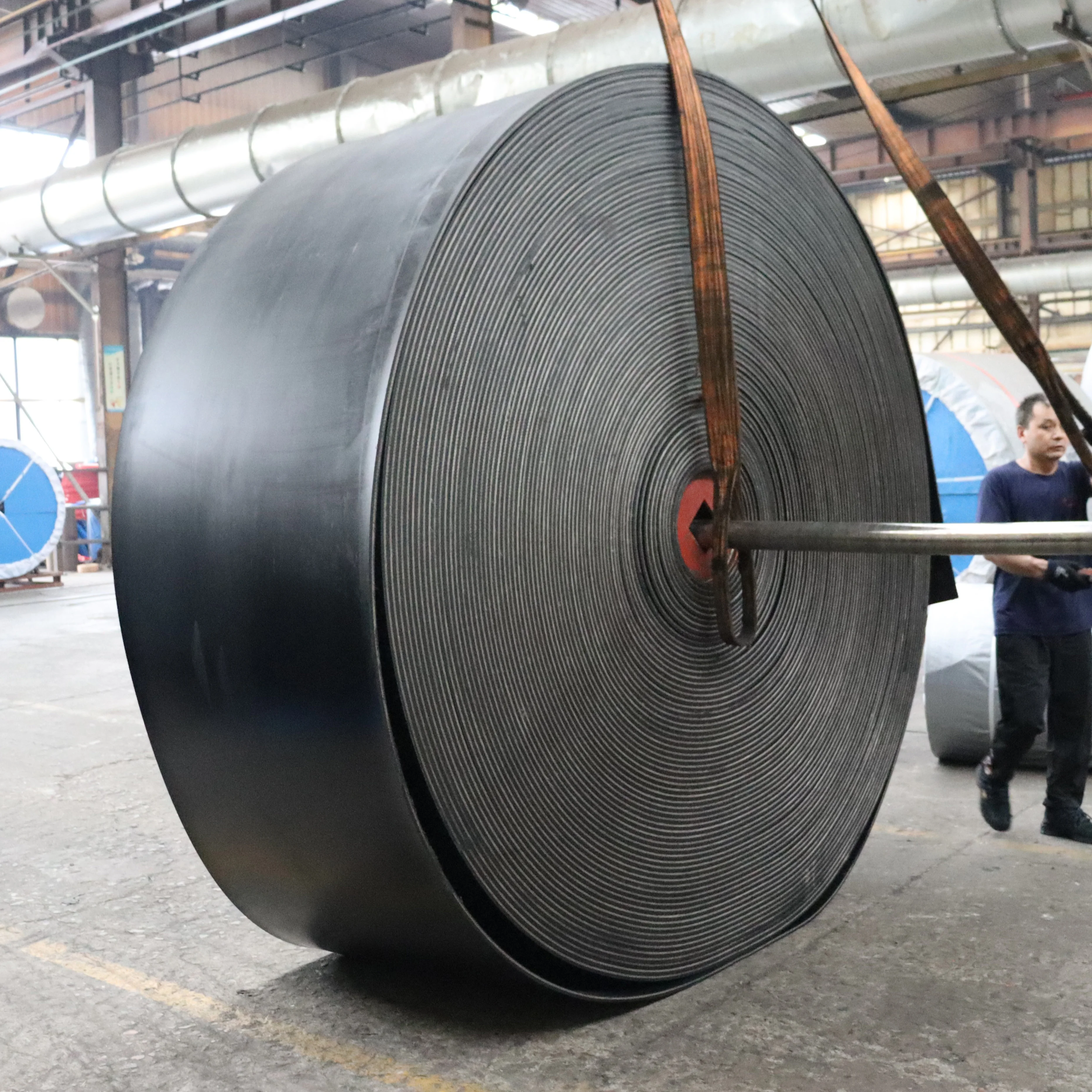 Factory Price High Quality Impact Resistant Steel Cord Conveyor Belt For Mining Industry