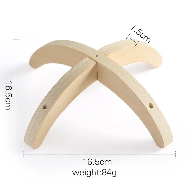 Wholesale Customize Hanging Bed Toys Wooden Baby Mobile Accessories for Crib