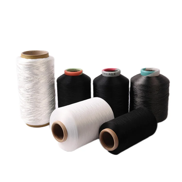 1000D 2000D Polyester FDY twist yarn 50-500TPM polyester fdy high tenacity filament yarn for rubber tube