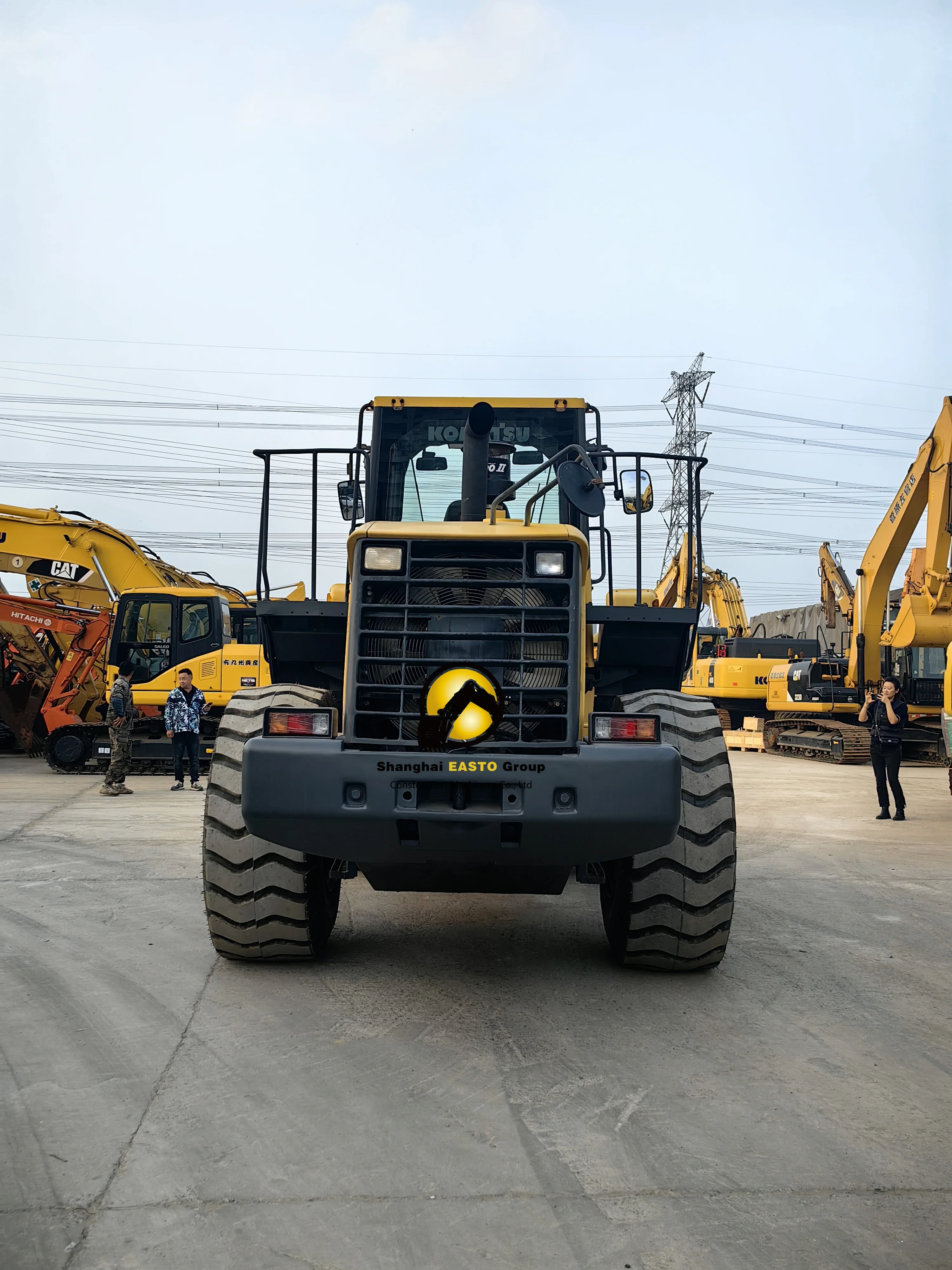 90% new cheap and high-quality small displacement large origin used Komatsu WA380-6 loader for sale