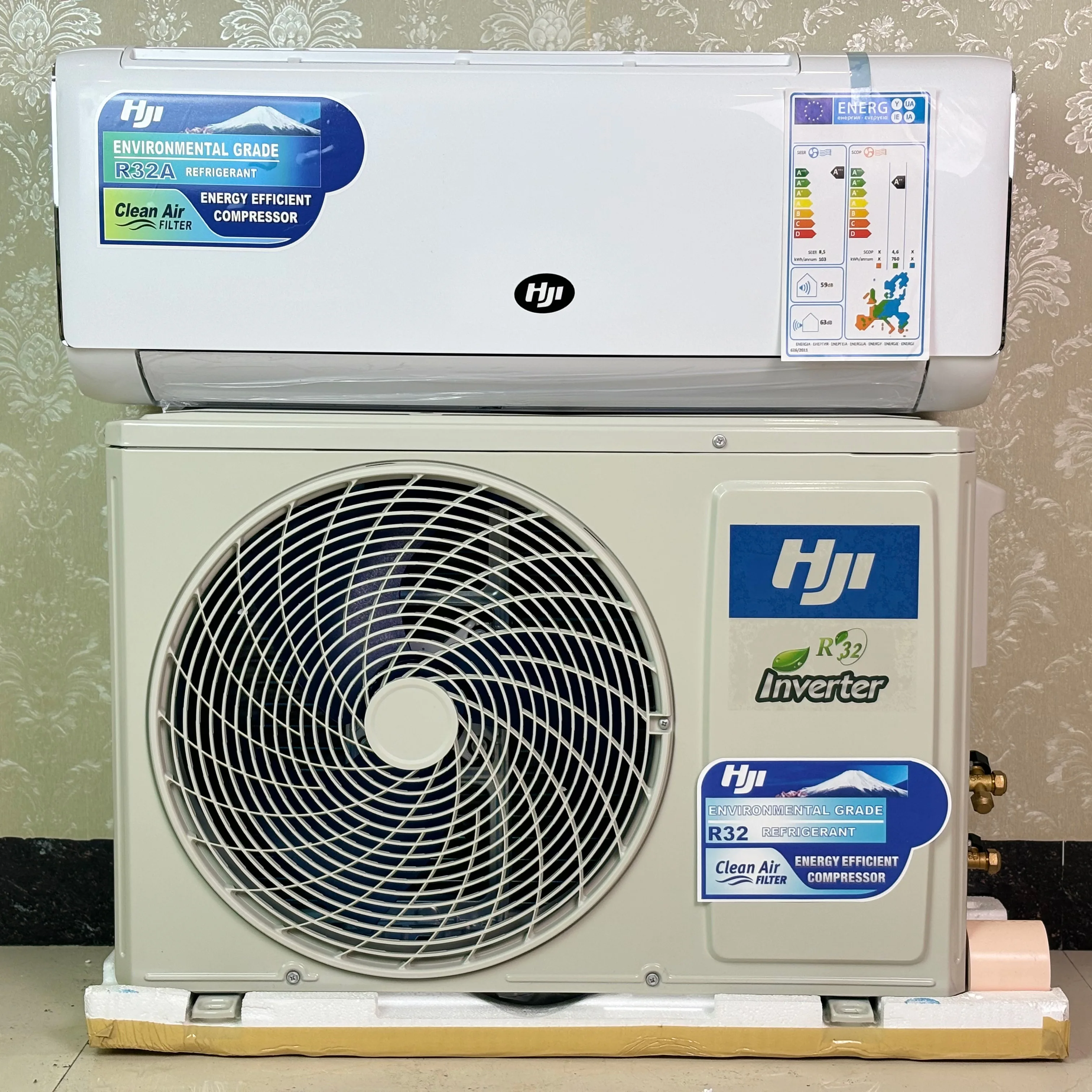 AUX 1.5hp/12000BTU кондиционер инвертор Настенный Сплит для дома только охлаждающий быстрое охлаждение