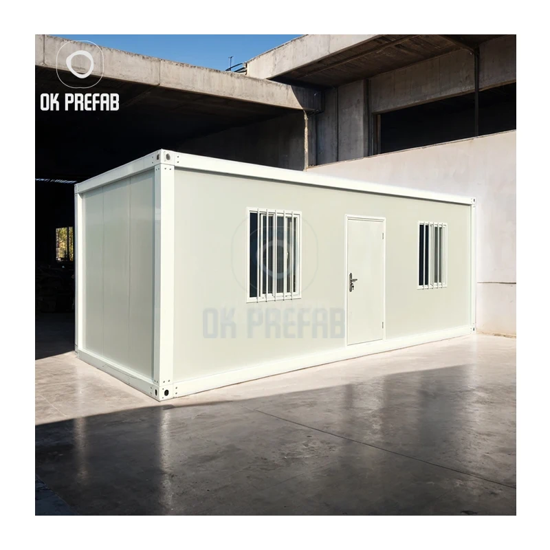 Factory Customized Low Cost Portable Prefab Detachable Container Houses 20 40Ft Buildings Frame Prefabricated Home With Bedroom