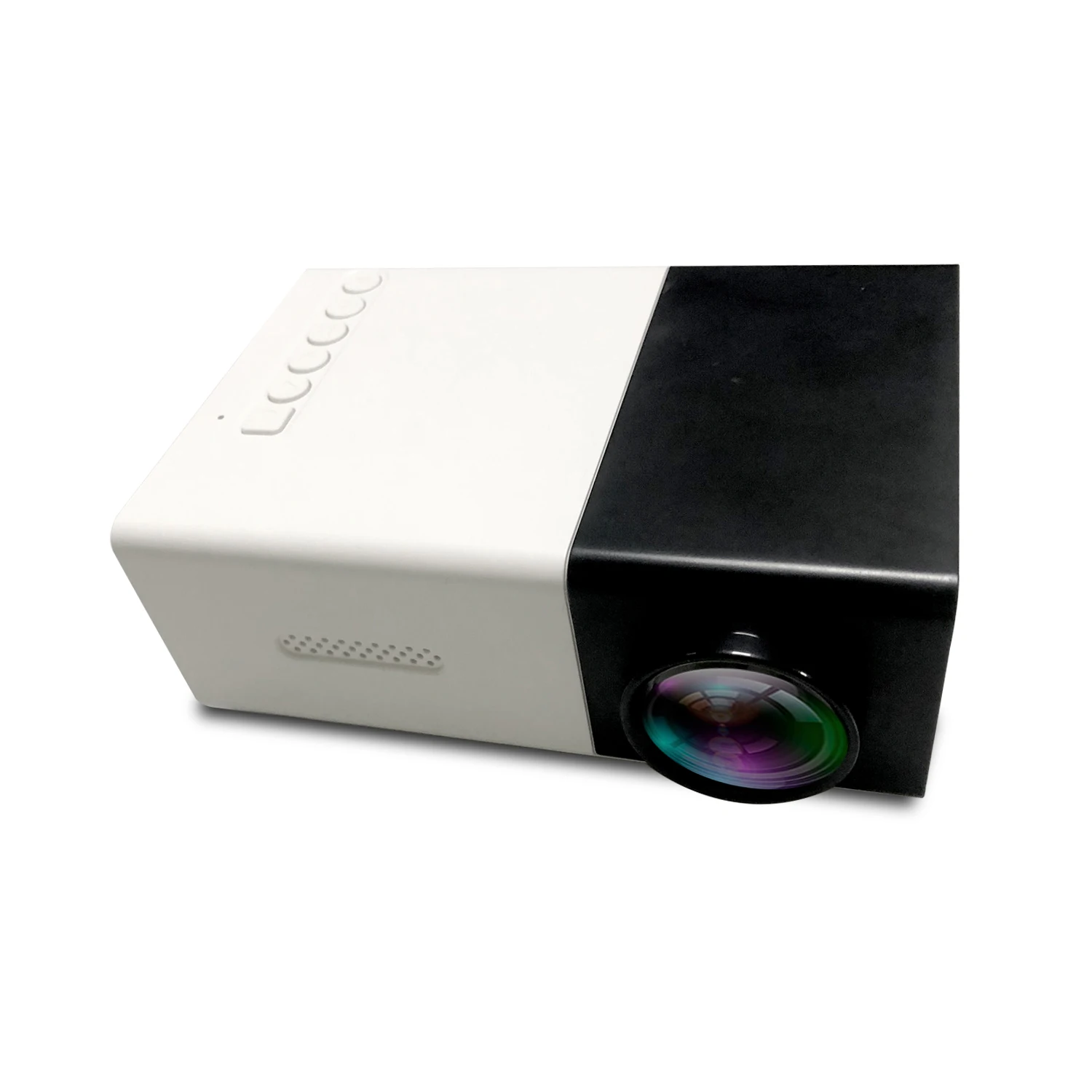 YG300 Multimedia LED Proyector with Cheapest Portable HD Home 1080P Beamer Support Power Bank