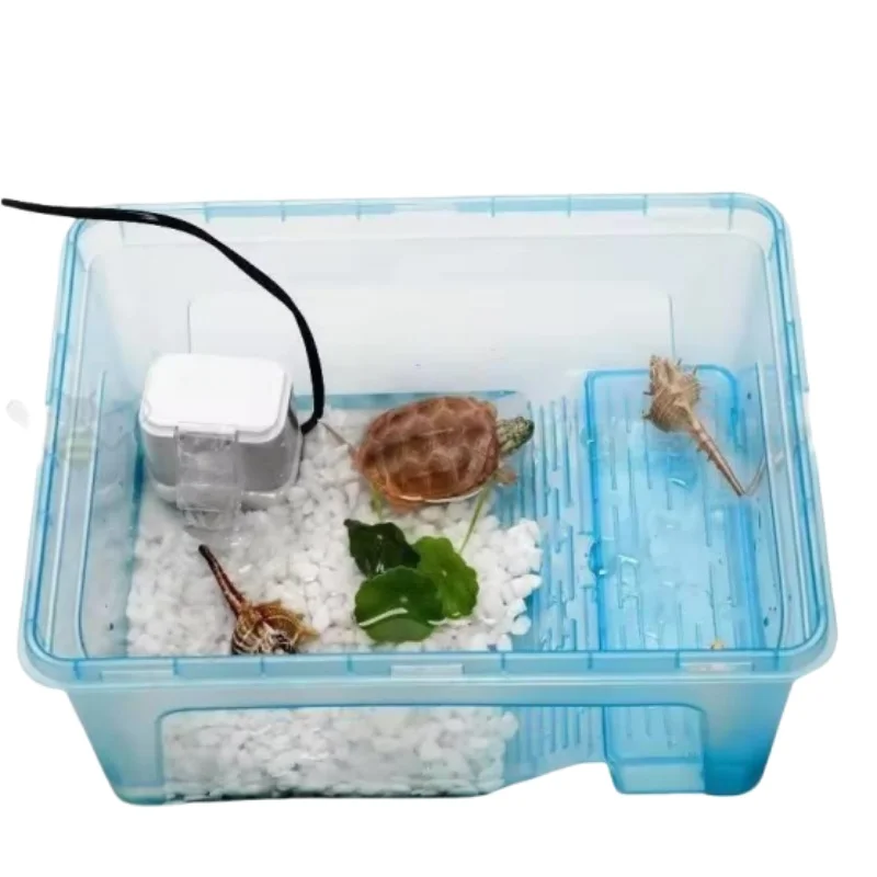 Aquarium Products Turtle Tank Amphibious Pet Tank Turtle Climbing Tank