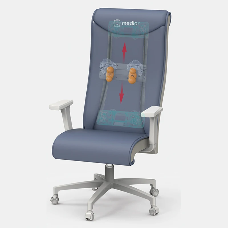 Home Leather Executive Swivel Gamer Chair Lifting Rotatable Office Chair Leather Massage Electric Strength Factory Massage Chair