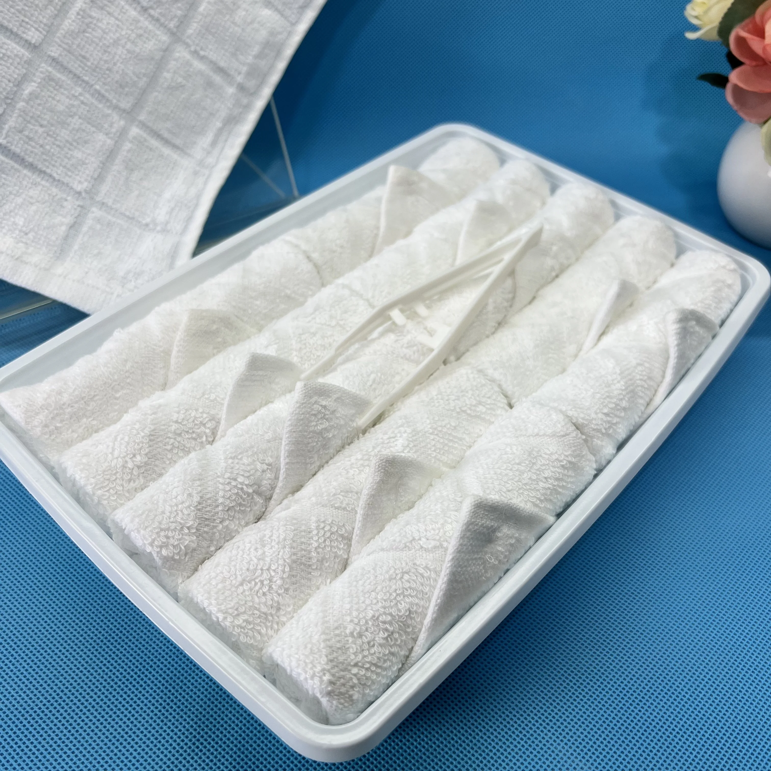 Одноразовые салфетки для подноса из хлопка первого класса