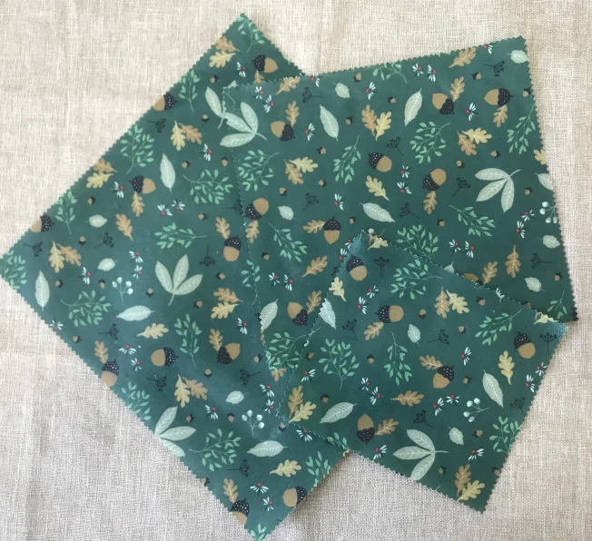 
GOTS Certified Natural Organic Biodegradable Reusable Assorted Bee wax Food wrap 