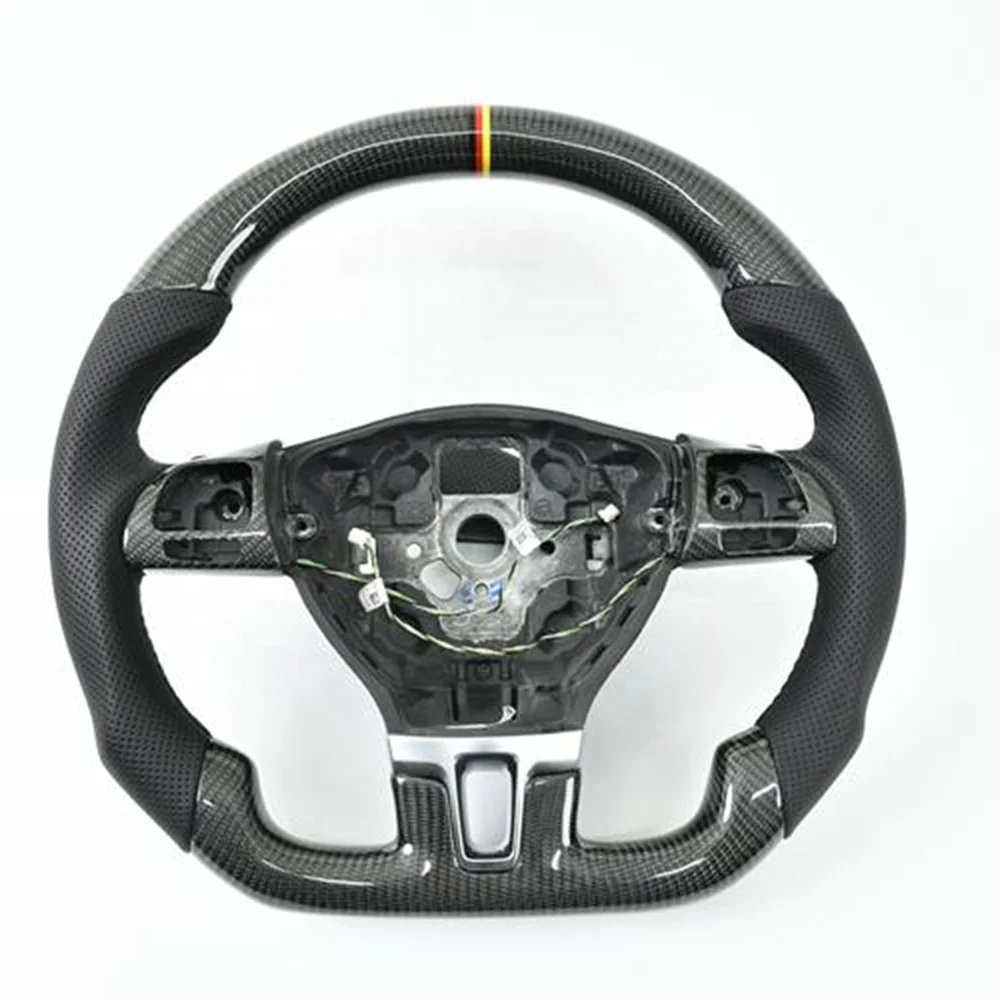 Рулевое колесо из углеродного волокна для VW 1500 1600 Сельский 181 2000 411 412 ABT Amarok AMEO 631 APOLLO Saloon ARTEON