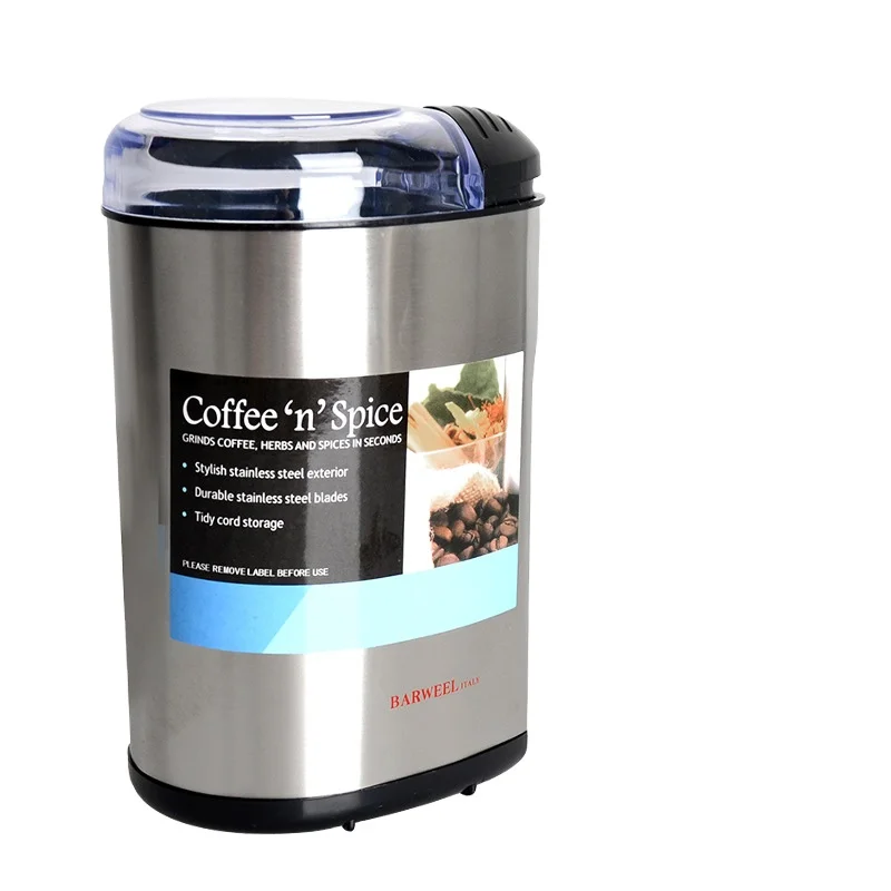 Automatic electric coffee grinder household pepper nuts and spices or coffee beans grinder