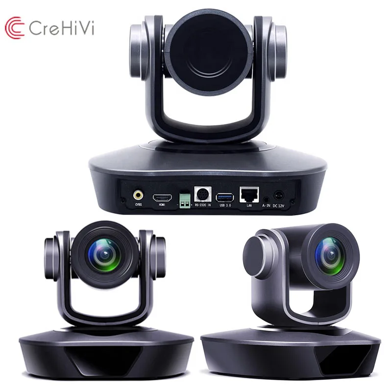 3x Optical Zoom USB LAN Recording PTZ Network PC IP Broadcast Video Camera For Conference system
