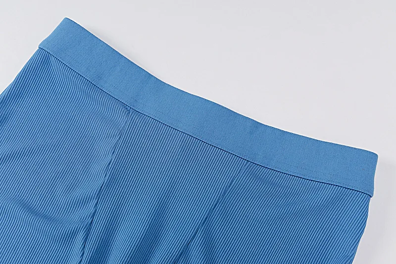 Summer Ladies Tracksuit Sportswear Cotton Bra Cami Cycling Boxer Shorts Biker Plus Size Ribbed Two Piece Set Women Streetwear