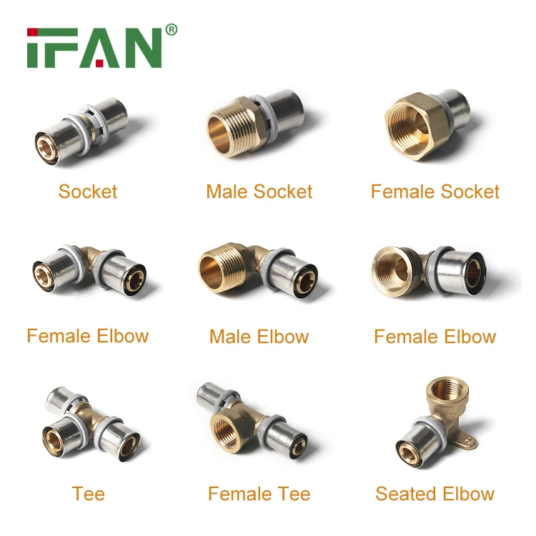 Фитинги IFAN Custom 16-32 мм для труб из Pex Al фитинги латуни