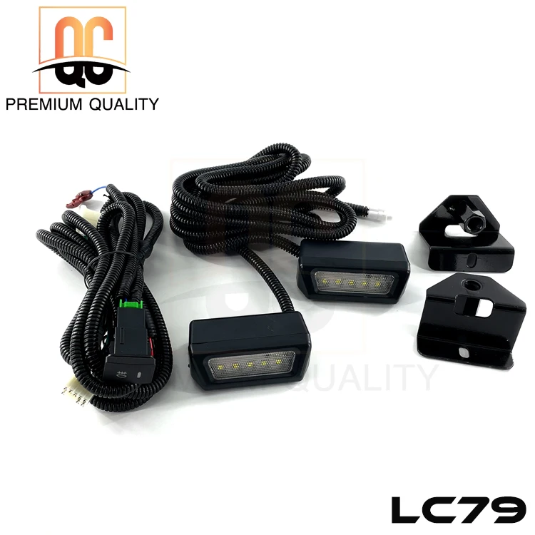 Middle east market new product cool white LED car roof lights for LC79 pick up Land Cruiser