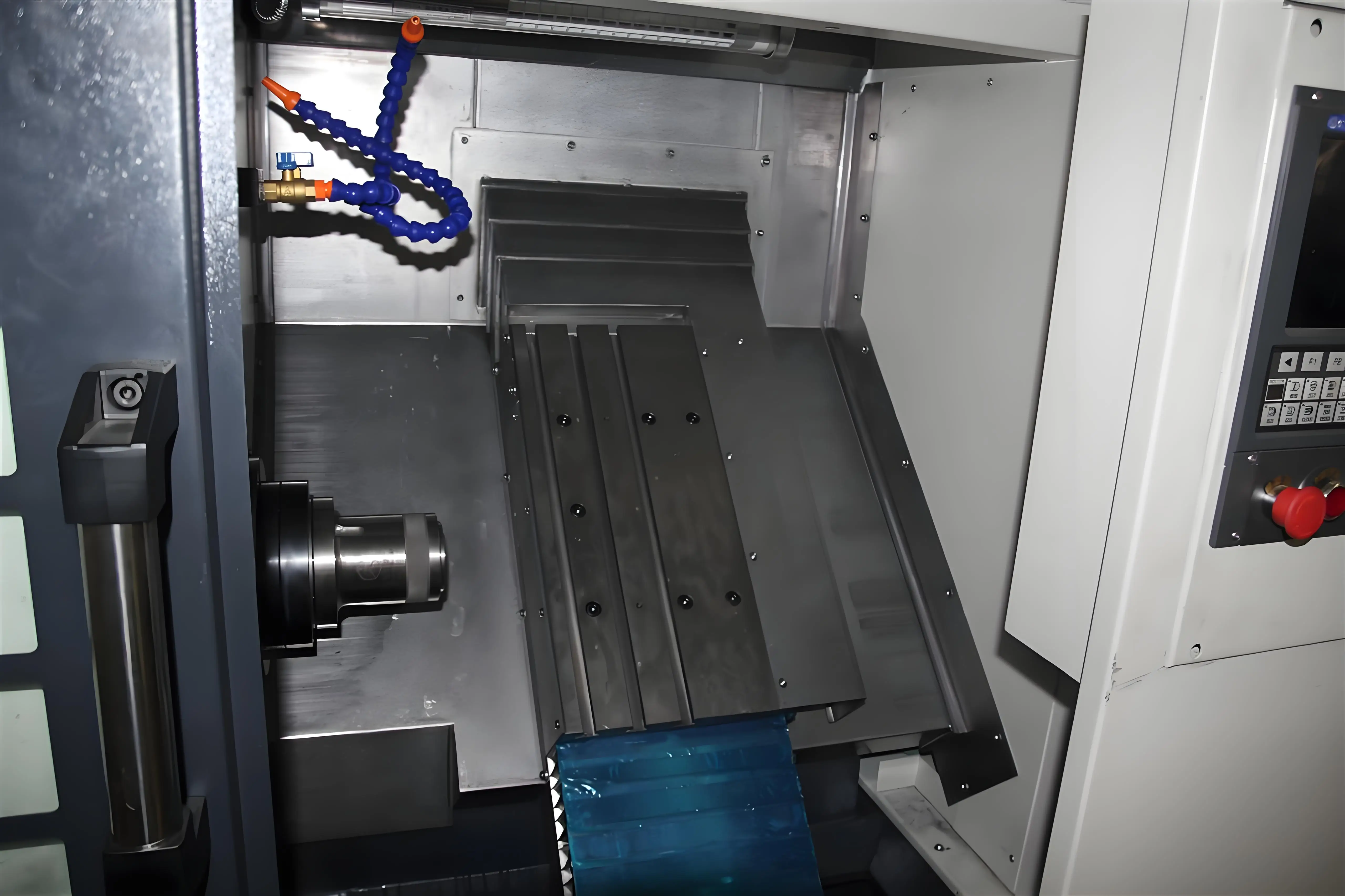 Factory Wholesale Cnc Lathe Slant Bed Control Desk Top Cnc-Lathe-Rubber-Cutting-Tools