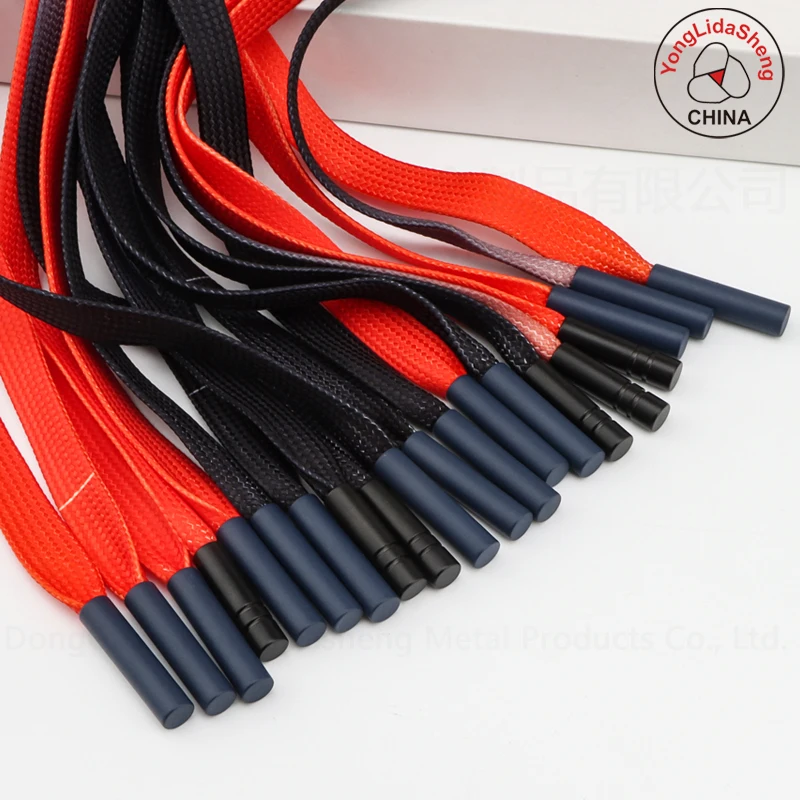 Shoelace Manufacture High Strength 8mm Custom Flat Braided Shoelaces for Sneakers