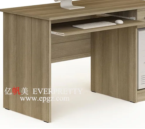Modern School Furniture Computer Desk for Student Office Table with CPU Holder Computer Table with Keyboard Tray