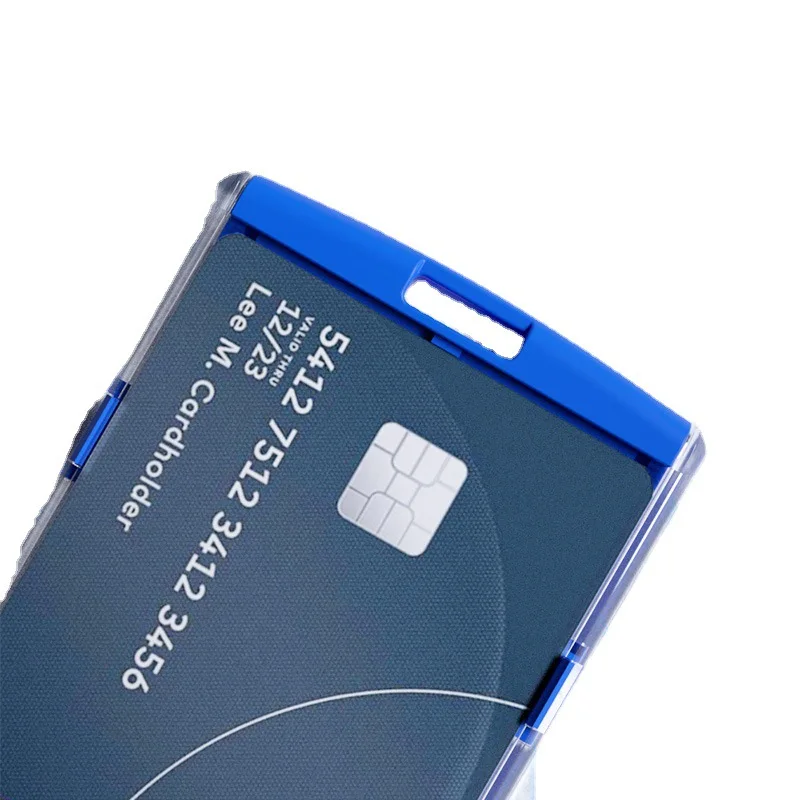 ID/IC Card Holder Name Tag Plastic Badge Holder for Kids Name Label School Camp Office Business