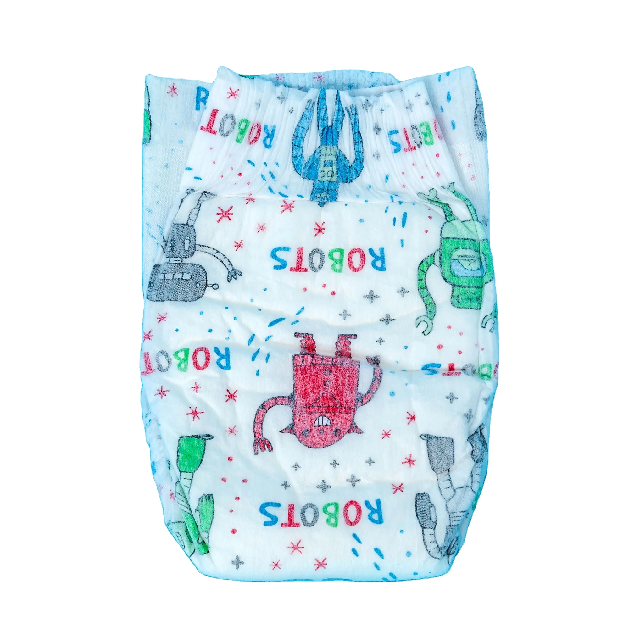 Cheap disposable big ear baby diaper good quality baby nappy OEM ODM customized brand service diaper