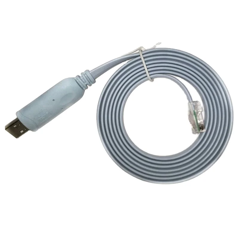 OEM 6 Ft FTDI RS232 USB to RJ45 Serial for Console Rollover Cables