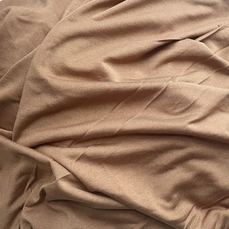 100% mulberry silk jersey knit silk knitted fabric for single round knitting fabric