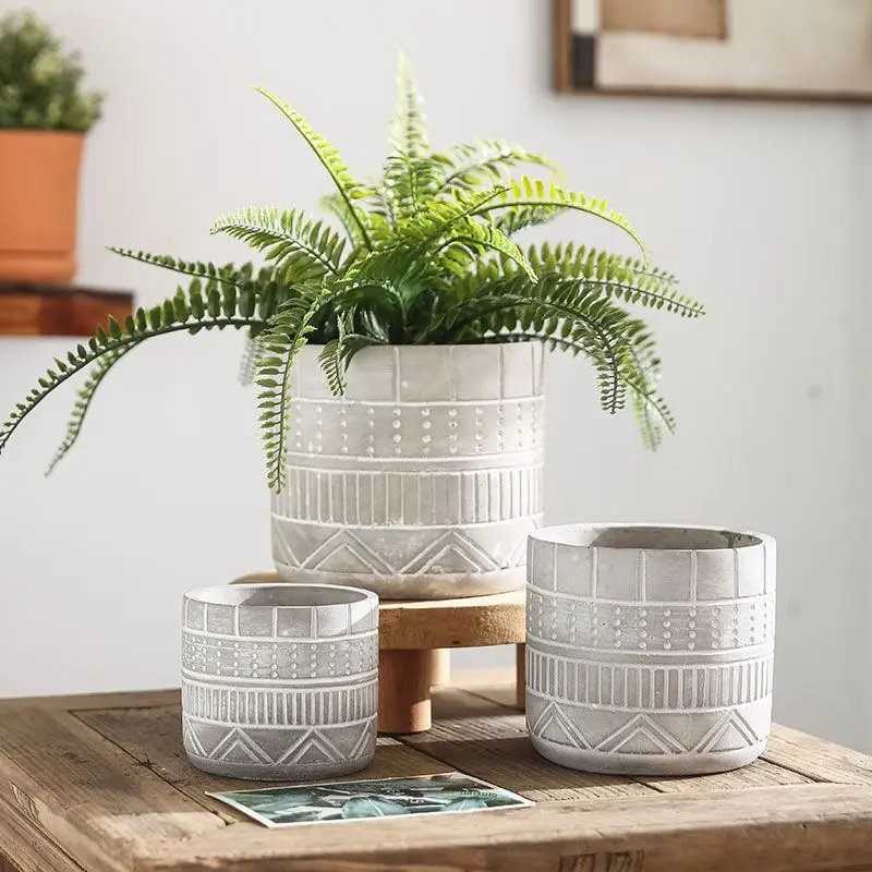 Wholesale Terracotta Pots Classic Bonsai Ceramic Flower pot Multi-Size Succulents cactus Red Clay Planter Pots