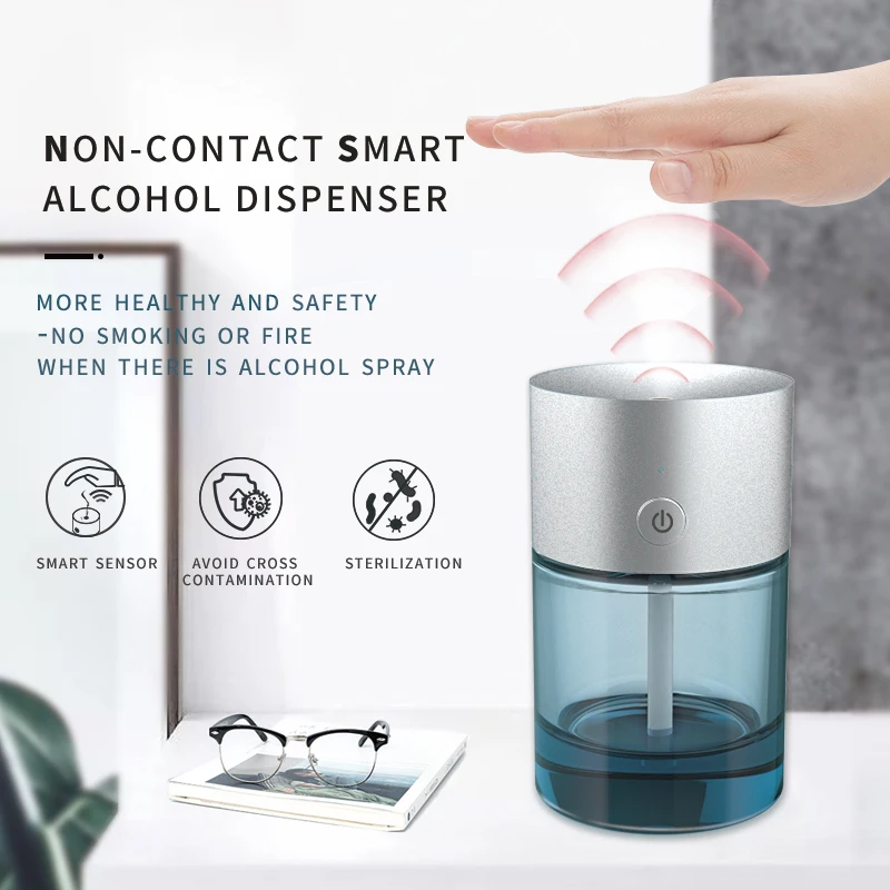 
SCENTA Top Sale Infrared Induction Stand Alcohol Spray Dispenser,Commercial Touchless Automatic Alcohol Hand Sanitizer Dispenser 