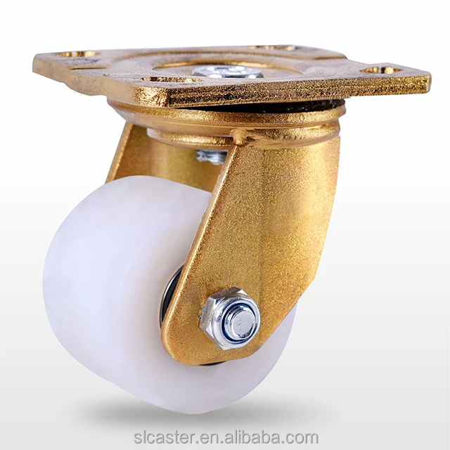 
3-inch high load thickened plastic wheel heavy industrial low center of gravity casters 