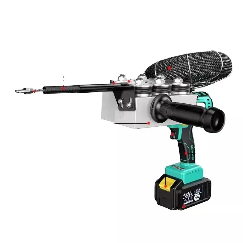 China Factory Hot Selling High Pulling Power Long Range For Electricians Threading Machines