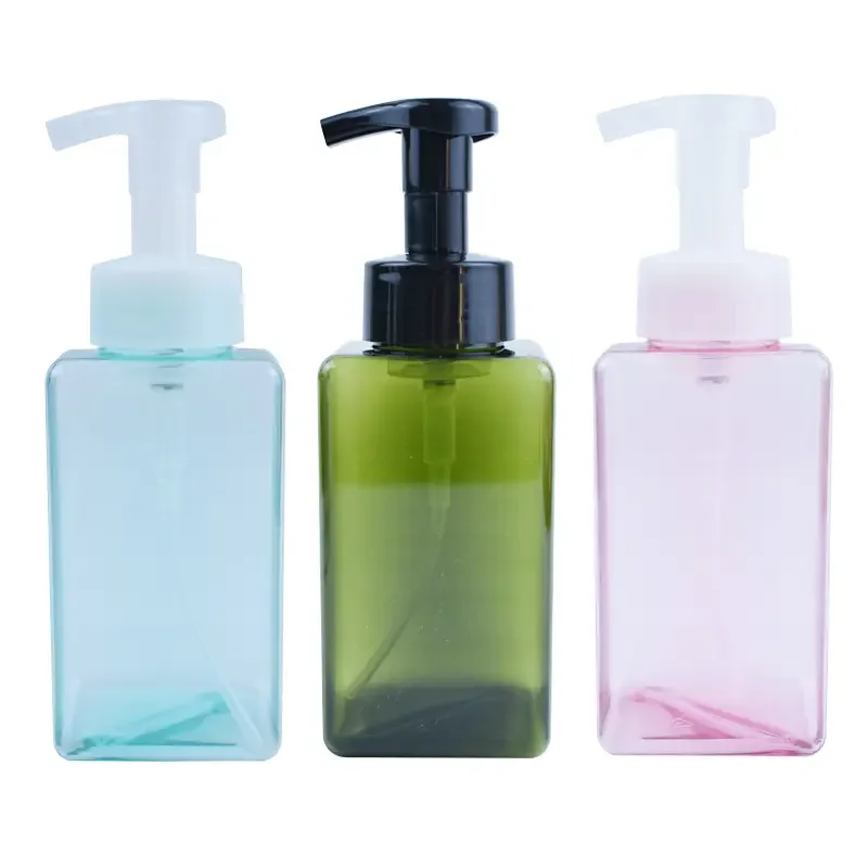 New foam mousse pump bottle frosted foaming soap dispenser pump 250 ml foam pump sprayer