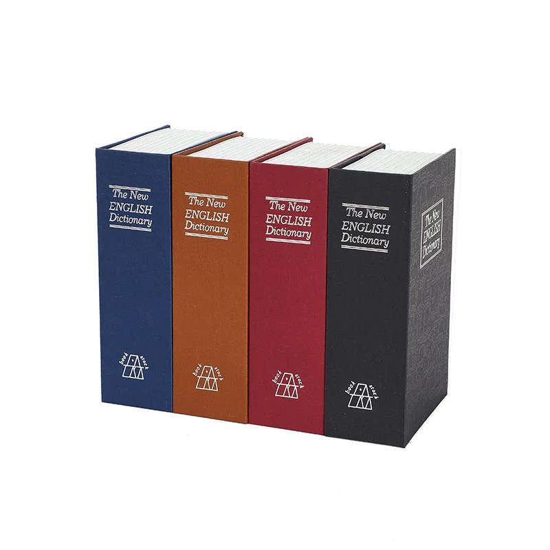 Factory Price Weldon Metal and ABS Alloy Book Safe with Key Lock for Home and Hotel Storage