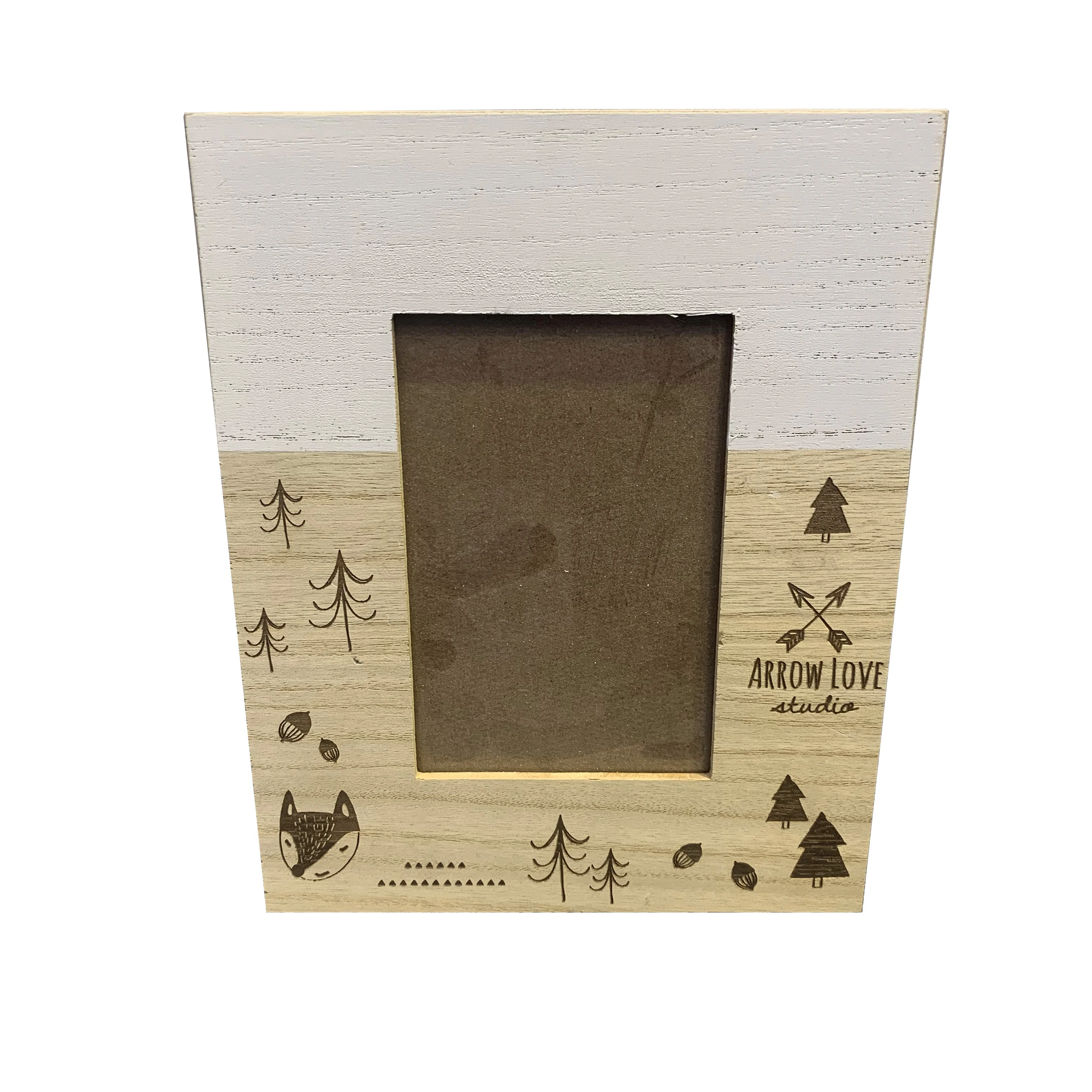 Wholesale Decoration Family Desk Table Stand Gift Children Love Wooden Photo Picture Frame For Kids